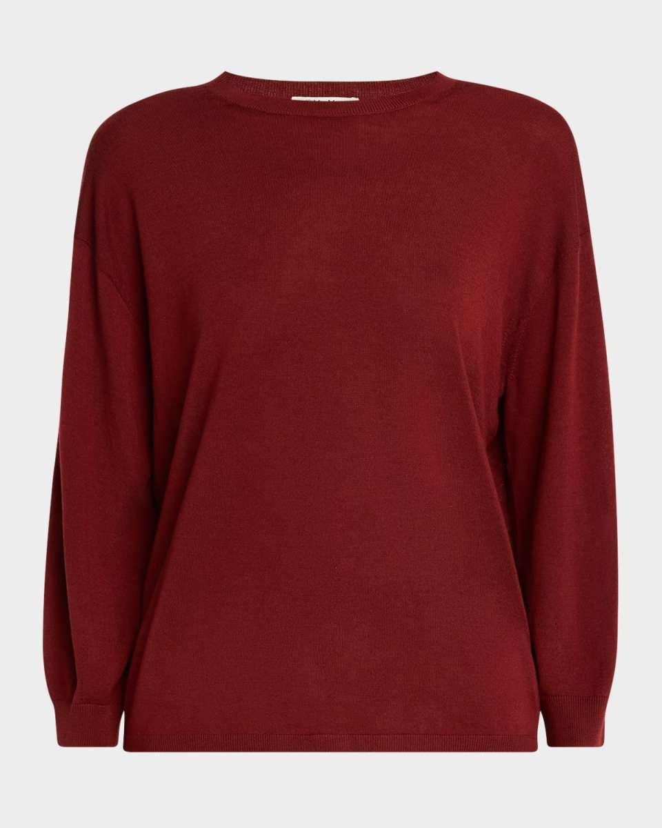 Amici Blouson 3/4-Sleeve Wool Sweater